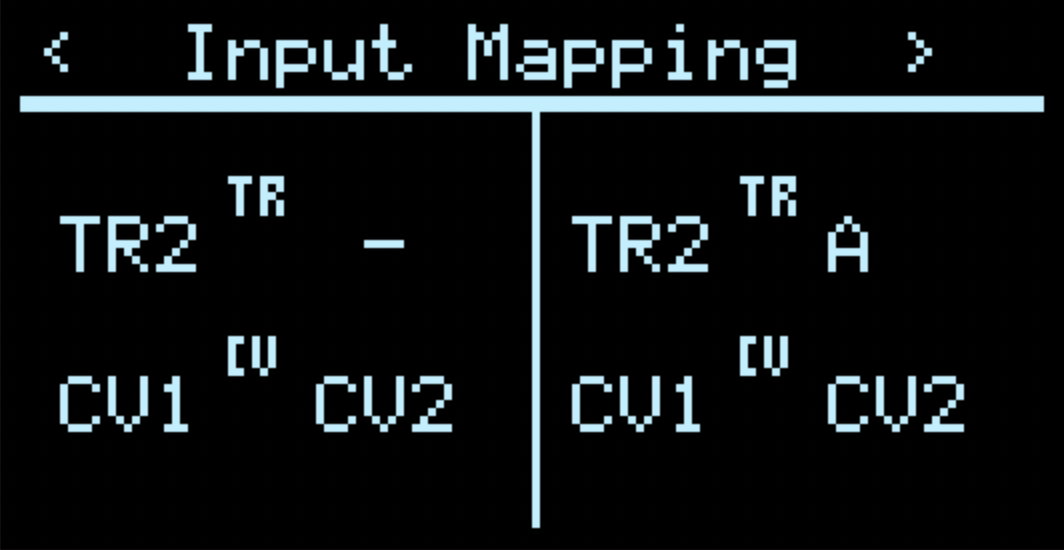 Alternative Input Mapping