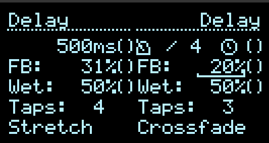 Delay screenshot