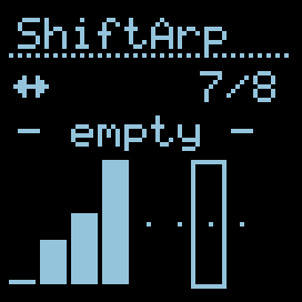 Editor — inactive slot under cursor