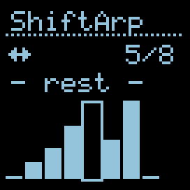 Editor — rest slot under cursor