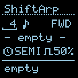 Empty buffer — boot state